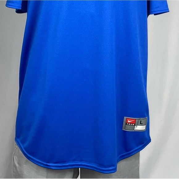 Nike Therma Fit Large Royal Blue Pullover Jersey Shirt Brand New With Tags - Picture 5 of 9